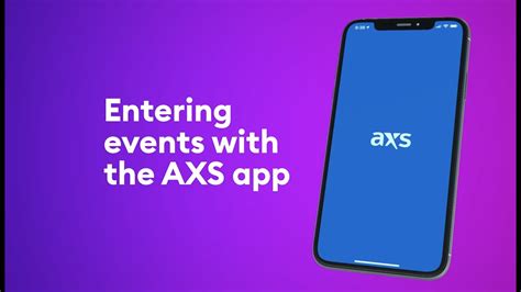 What happens if people do not have the ability to download the AXS App or have a smartphone If you do not have a smartphone, please take your confirmation of purchase email to the venue box office where they will be able to assist you further. . Axs app download